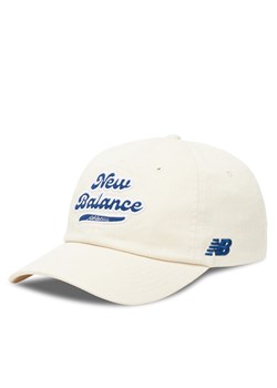 New Balance Czapka z daszkiem 6 Panel Athletics Legacy Hat LAH53000PEF Biały ze sklepu MODIVO w kategorii Czapki z daszkiem damskie - zdjęcie 185373786