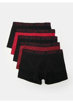 Sinsay - Bawełniane bokserki classic 5 pack - wielobarwny ze sklepu Sinsay w kategorii Majtki męskie - zdjęcie 185376458
