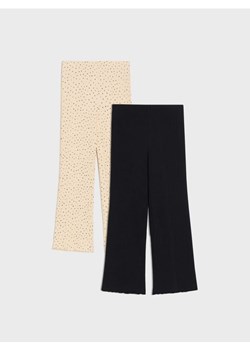 Sinsay - Spodnie 2 pack - wielobarwny ze sklepu Sinsay w kategorii Spodnie dziewczęce - zdjęcie 185376526