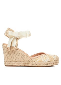 Espadryle Guess FLJCRY FAL04 Beżowy ze sklepu eobuwie.pl w kategorii Espadryle damskie - zdjęcie 185376705