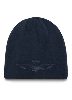 Czapka Aeronautica Militare 252CU0083UL00915 Granatowy ze sklepu eobuwie.pl w kategorii Czapki zimowe męskie - zdjęcie 185376727