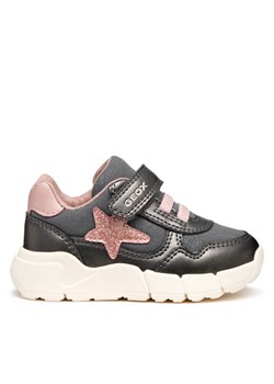 Sneakersy Geox B Flexyper Mini B566NB 0AJAS C9F8W M Szary ze sklepu eobuwie.pl w kategorii Buty sportowe dziecięce - zdjęcie 185376749