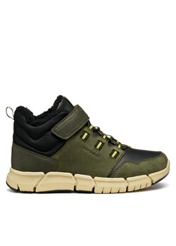 Trzewiki Geox J Flexyper B Abx J949XA 032ME C0498 S Khaki - id: 0000305271563 - marki Geox - 185376778 Trzewiki Geox J Flexyper B Abx J949XA 032ME C0498 S Khaki ze sklepu eobuwie.pl w kategorii Buty zimowe dziecięce - zdjęcie 185376778
