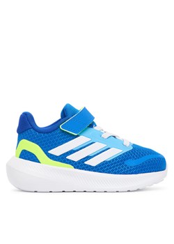 Sneakersy adidas Runfalcon 5 JQ5667 Niebieski ze sklepu eobuwie.pl w kategorii Buty sportowe dziecięce - zdjęcie 185376829