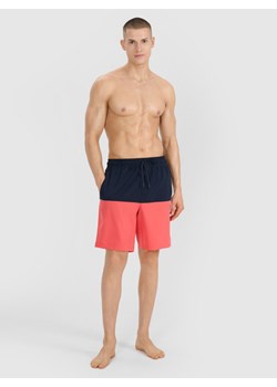 Męskie spodenki plażowe 4F 4FWSS25UBDSM135 - czerwone ze sklepu Sportstylestory.com w kategorii Kąpielówki - zdjęcie 185378019