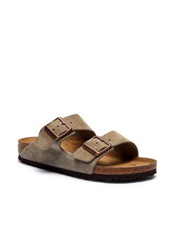 Birkenstock Skórzane klapki Arizona | narrow fit soft footbed ze sklepu Gomez Fashion Store w kategorii Klapki damskie - zdjęcie 185378305