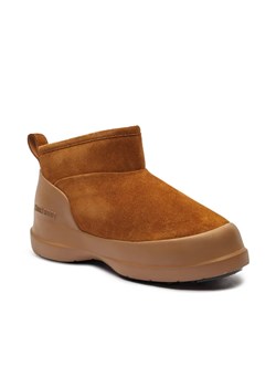 Moon Boot Skórzane śniegowce Luna ze sklepu Gomez Fashion Store w kategorii Śniegowce damskie - zdjęcie 185378338