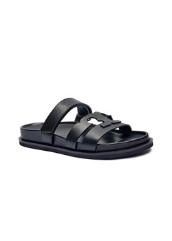TORY BURCH Skórzane klapki INES ze sklepu Gomez Fashion Store w kategorii Klapki damskie - zdjęcie 185378355