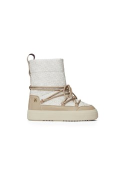 Tommy Hilfiger Śniegowce LACE-UP MONOGRAM SNOWBOOT ze sklepu Gomez Fashion Store w kategorii Śniegowce damskie - zdjęcie 185378356