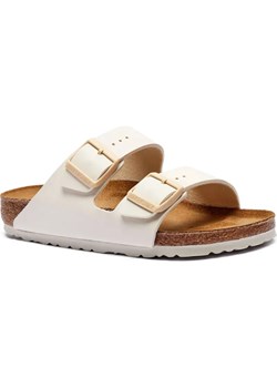 Birkenstock Klapki Arizona | z dodatkiem skóry | narrow fit ze sklepu Gomez Fashion Store w kategorii Klapki damskie - zdjęcie 185378435