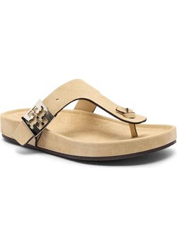 TORY BURCH Skórzane japonki MELLOW THONG ze sklepu Gomez Fashion Store w kategorii Klapki damskie - zdjęcie 185378447
