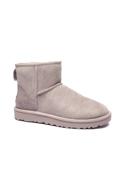 UGG Skórzane śniegowce Classic Mini II | z dodatkiem wełny ze sklepu Gomez Fashion Store w kategorii Śniegowce damskie - zdjęcie 185378508