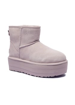 UGG Skórzane śniegowce | z dodatkiem wełny ze sklepu Gomez Fashion Store w kategorii Śniegowce damskie - zdjęcie 185378516