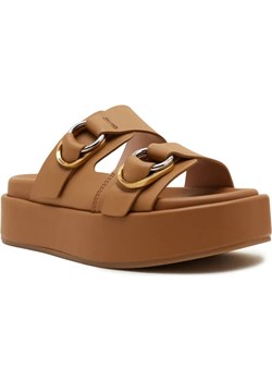Pinko Skórzane klapki FLORES ze sklepu Gomez Fashion Store w kategorii Klapki damskie - zdjęcie 185378698