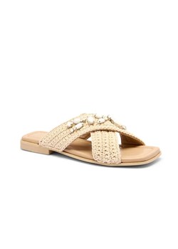 INUIKII Klapki | z dodatkiem skóry ze sklepu Gomez Fashion Store w kategorii Klapki damskie - zdjęcie 185378857