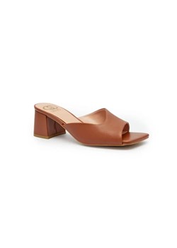 Liu Jo Skórzane klapki JUDY 01 ze sklepu Gomez Fashion Store w kategorii Klapki damskie - zdjęcie 185378865