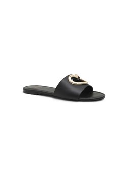 Love Moschino Skórzane klapki ze sklepu Gomez Fashion Store w kategorii Klapki damskie - zdjęcie 185378896