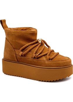 INUIKII Śniegowce CLASSIC LOW PLATFORM | skóra ze sklepu Gomez Fashion Store w kategorii Śniegowce damskie - zdjęcie 185378948