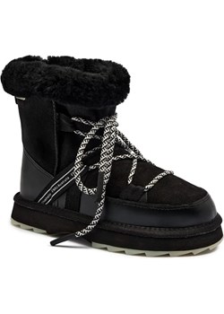 EMU Australia Skórzane śniegowce Blurred | z dodatkiem wełny ze sklepu Gomez Fashion Store w kategorii Śniegowce damskie - zdjęcie 185378968