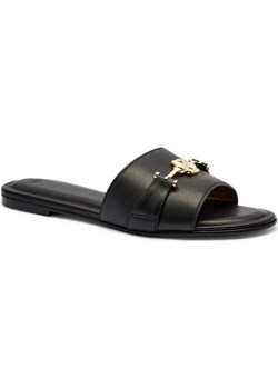BOSS BLACK Skórzane klapki Emberlyn_Slid10 ze sklepu Gomez Fashion Store w kategorii Klapki damskie - zdjęcie 185378977