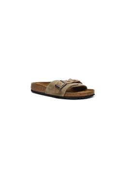Birkenstock Skórzane klapki Oita | narrow fit ze sklepu Gomez Fashion Store w kategorii Klapki damskie - zdjęcie 185379035