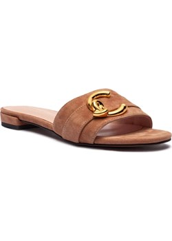 Coccinelle Skórzane klapki C-ME ze sklepu Gomez Fashion Store w kategorii Klapki damskie - zdjęcie 185379038