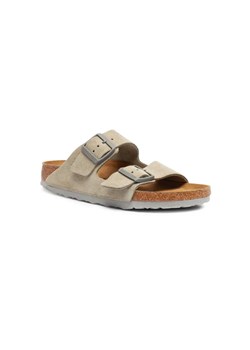 Birkenstock Skórzane klapki Arizona | narrow fit ze sklepu Gomez Fashion Store w kategorii Klapki damskie - zdjęcie 185379046
