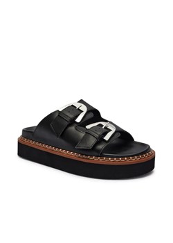 Coccinelle Skórzane klapki MAGALU ze sklepu Gomez Fashion Store w kategorii Klapki damskie - zdjęcie 185379047