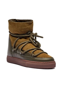 INUIKII Skórzane śniegowce CLASSIC WEDGE | z dodatkiem wełny ze sklepu Gomez Fashion Store w kategorii Śniegowce damskie - zdjęcie 185379078