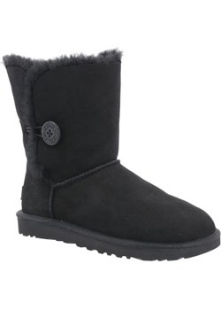 UGG Skórzane śniegowce W Bailey Button II | z dodatkiem wełny ze sklepu Gomez Fashion Store w kategorii Śniegowce damskie - zdjęcie 185379088