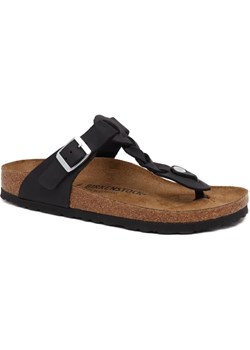 Birkenstock Skórzane japonki Gizeh Braided LEOI | narrow fit ze sklepu Gomez Fashion Store w kategorii Klapki damskie - zdjęcie 185379095