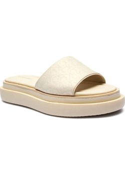 Calvin Klein Klapki | z dodatkiem skóry ze sklepu Gomez Fashion Store w kategorii Klapki damskie - zdjęcie 185379108