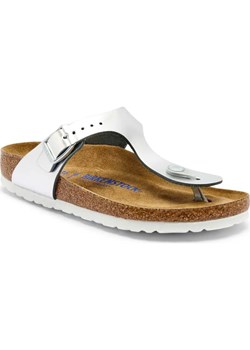 Birkenstock Skórzane japonki Gizeh | narrow fit soft footbed ze sklepu Gomez Fashion Store w kategorii Klapki damskie - zdjęcie 185379139