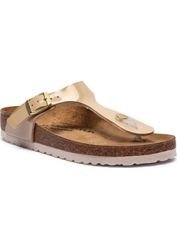 Birkenstock Japonki Gizeh | narrow | z dodatkiem skóry ze sklepu Gomez Fashion Store w kategorii Klapki damskie - zdjęcie 185379149