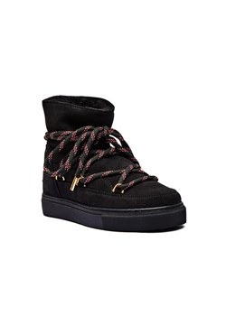 INUIKII Skórzane śniegowce Inuikii x Coccinelle Jacquard Lace | z dodatkiem wełny ze sklepu Gomez Fashion Store w kategorii Śniegowce damskie - zdjęcie 185379155