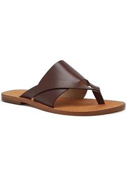 Alohas Skórzane japonki ze sklepu Gomez Fashion Store w kategorii Klapki damskie - zdjęcie 185379168