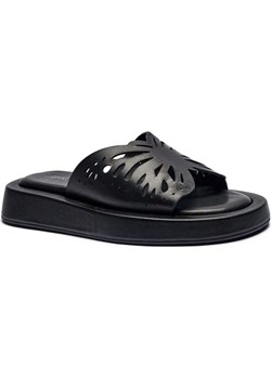 Marc Cain Skórzane klapki ze sklepu Gomez Fashion Store w kategorii Klapki damskie - zdjęcie 185379175