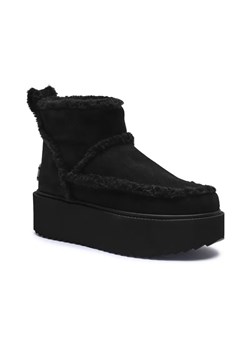 INUIKII Skórzane śniegowce Inuikii X Coccinelle Classic Low Shearling | z dodatkiem wełny ze sklepu Gomez Fashion Store w kategorii Śniegowce damskie - zdjęcie 185379189
