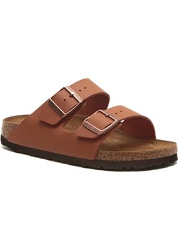 Birkenstock Klapki Arizona | z dodatkiem skóry | narrow fit soft footbed ze sklepu Gomez Fashion Store w kategorii Klapki damskie - zdjęcie 185379266