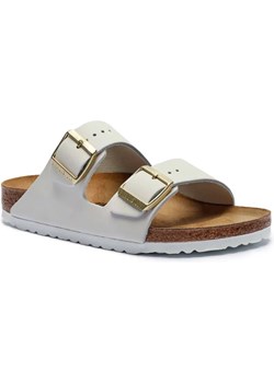 Birkenstock Skórzane klapki Arizona | narrow fit ze sklepu Gomez Fashion Store w kategorii Klapki damskie - zdjęcie 185379298