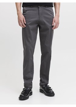 Jack & Jones Chinosy - JPSTMarco Bowie Mężczyźni Bawełna antracytowy jednolity ze sklepu vangraaf w kategorii Spodnie męskie - zdjęcie 185384695