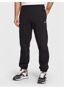 Lacoste Spodnie dresowe XH9610 Czarny Regular Fit ze sklepu MODIVO w kategorii Spodnie męskie - zdjęcie 185384847