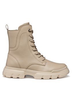 Geox Kozaki J Junette J56HVB 000BC C5000 S Beżowy ze sklepu MODIVO w kategorii Buty zimowe dziecięce - zdjęcie 185384848