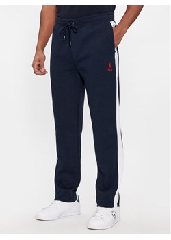 Polo Ralph Lauren Spodnie dresowe 710926505001 Granatowy Regular Fit ze sklepu MODIVO w kategorii Spodnie męskie - zdjęcie 185384979