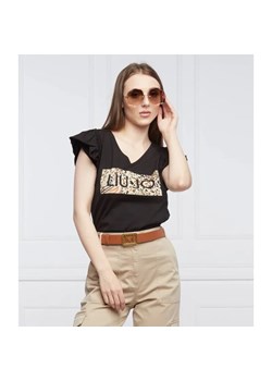 Liu Jo T-shirt | Regular Fit ze sklepu Gomez Fashion Store w kategorii Bluzki damskie - zdjęcie 185386156