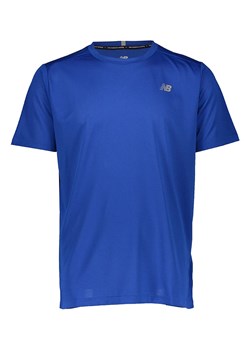 New Balance Koszulka &quot;Core Run&quot; w kolorze niebieskim do biegania ze sklepu Limango Polska w kategorii T-shirty męskie - zdjęcie 185387356
