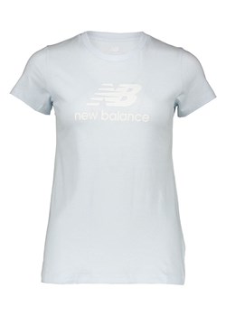 New Balance Koszulka &quot;Essentials&quot; w kolorze błękitnym ze sklepu Limango Polska w kategorii Bluzki damskie - zdjęcie 185388809