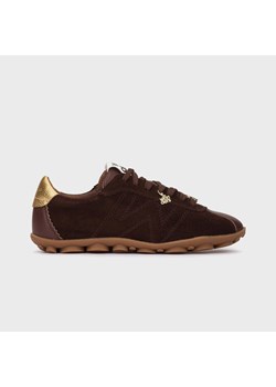 Hiszpańskie sneakersy premium - WONDERS AP-2103 BRĄZOWE ze sklepu Tymoteo.pl - sklep obuwniczy w kategorii Buty sportowe damskie - zdjęcie 185389276