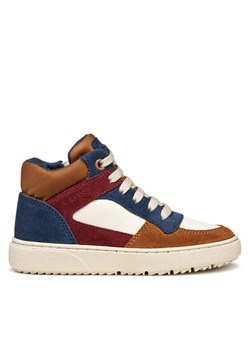 Sneakersy Geox J Theleven J46LDC 05422 C1MD6 D Brązowy ze sklepu eobuwie.pl w kategorii Buty sportowe dziecięce - zdjęcie 185390279