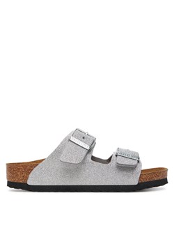 Klapki Birkenstock Arizona Kids 1030477 Srebrny ze sklepu eobuwie.pl w kategorii Klapki dziecięce - zdjęcie 185390377